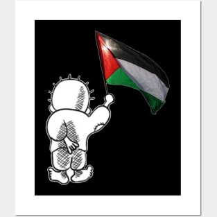 Handala - Free Palestine Symbol Posters and Art